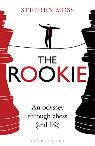 Book cover: red and black chess pieces framing a silhouetted figure.