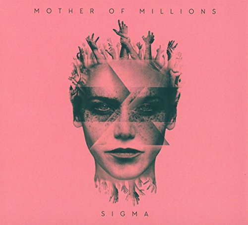 CD cover: fragmented face with hands emerging, pink background, "Sigma" text.