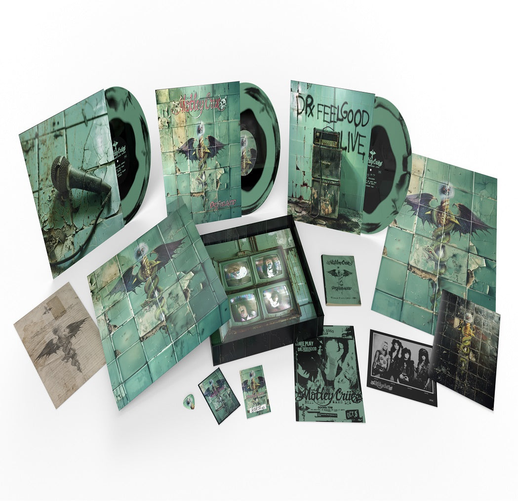 Mötley Crüe “Dr. Feelgood” deluxe vinyl edition with box set and extras.