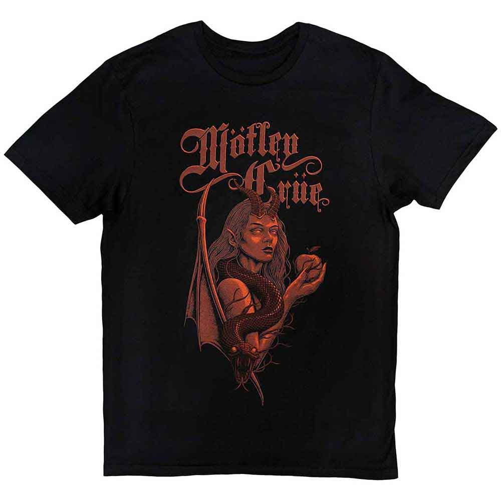 Black t-shirt with Motley Crue and “Argentina” design, small size.
