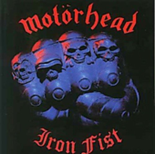 "Motörhead album cover with skulls and 'DELUXE EDITION' text."