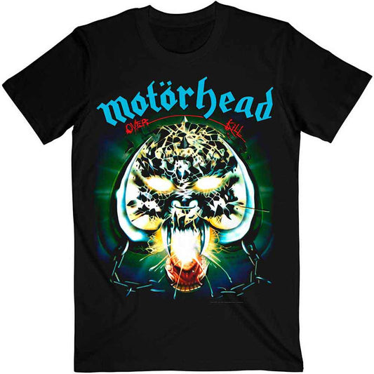 Grey Motorhead t-shirt with an illustrated snarling tiger graphic.