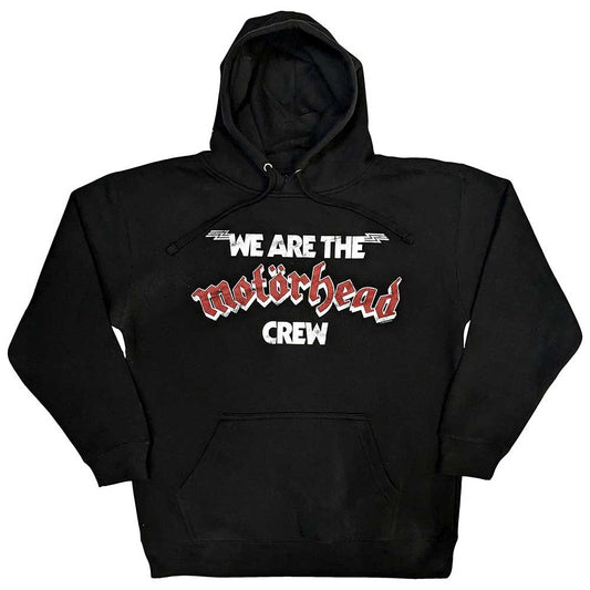Dark grey Motorhead band hoodie, crew neck, small size, with logo graphic.