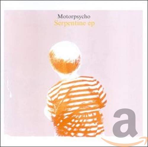 Album cover for Motorpsycho’s “Serpentine” featuring a striped back view.