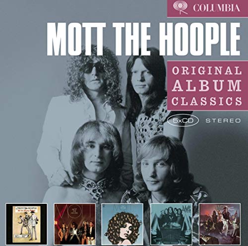 Five men on album cover with five smaller album covers at the bottom edge.