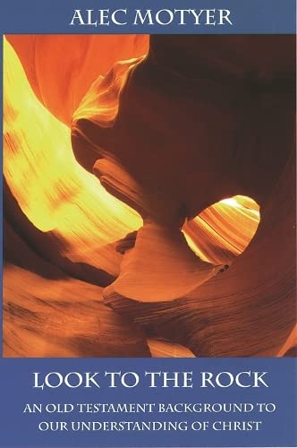 Book cover with a sandstone rock formation and title "Look to the Rock".