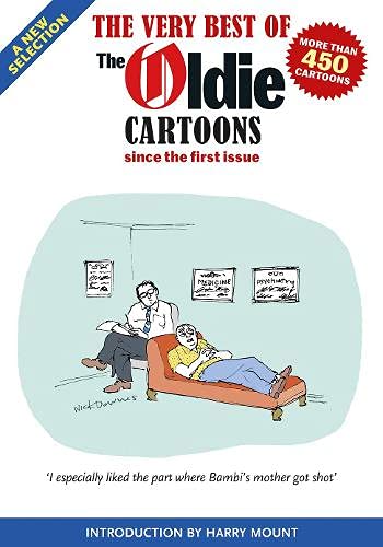 Book cover featuring a cartoon of a man in therapy, titled “The Very Best of The Oldie Cartoons.”