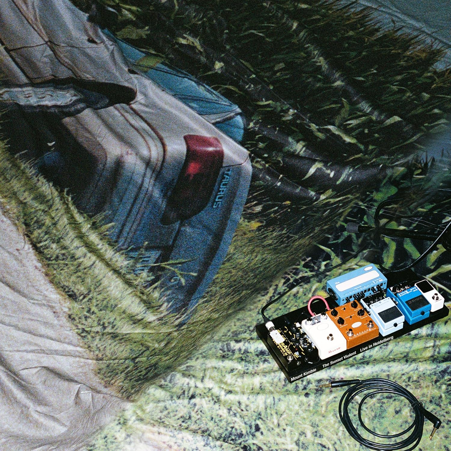CD cover for Mount Kimbie’s “The Sunset Violent - Live In Heidelberg.”