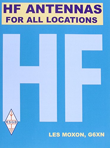 Book cover with antennas and maps or a globe on a technical background.