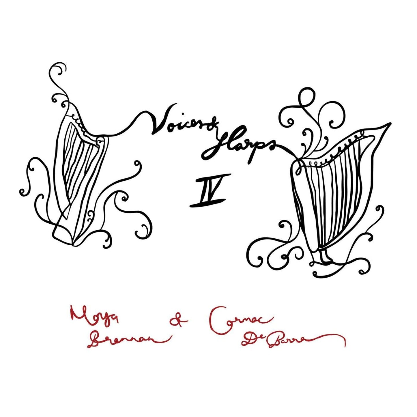 MOYA BRENNAN & CORMAC DE BARRA - VOICE AND HARPS IV [CD]