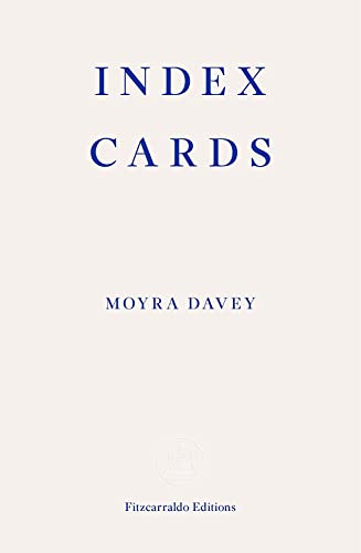 Book cover with title "Index Cards" and author "Moyra Davey".