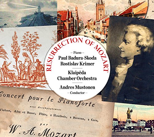 Mozart / Badura-skoda / Krimer - Wolfgang Amadeus Mozart: Resurrection of Mozart - Symphony No. 40, K 550/Concerto for 2 Pianos & Orchestra No. 10, K 365 [CD]