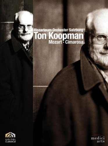 DVD cover featuring Ton Koopman, conductor, in sepia tones.