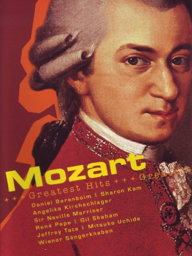 DVD cover featuring a portrait of composer Wolfgang Amadeus Mozart.