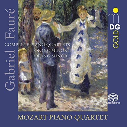 CD cover featuring an impressionist painting of people in a garden.