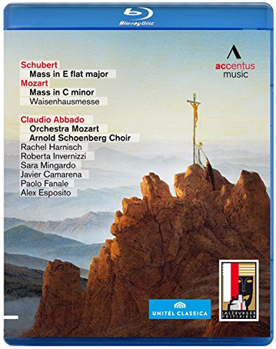 "CD cover featuring rocky landscape with cross, composer and artist names listed."