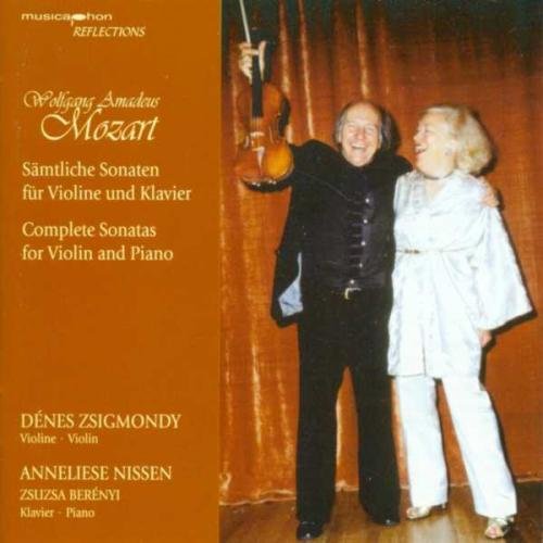 CD cover featuring two smiling musicians with a violin.