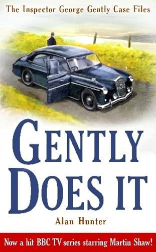 Book cover featuring a vintage police car and a man in a rural landscape.