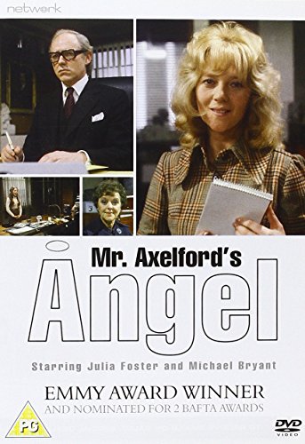 DVD cover for "Mr. Axelford's Angel" featuring Julia Foster and Michael Bryant.