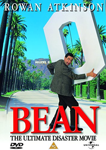 DVD cover featuring Rowan Atkinson holding a large white "0" on a palm-lined street.