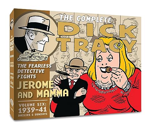 Book cover for “The Complete Dick Tracy: Vol. 6” featuring comic characters.