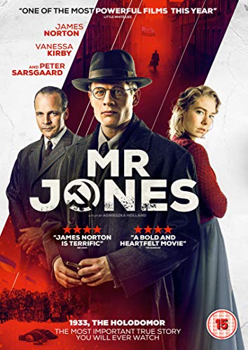 DVD cover art featuring James Norton, Vanessa Kirby, and Peter Sarsgaard in period clothing.
