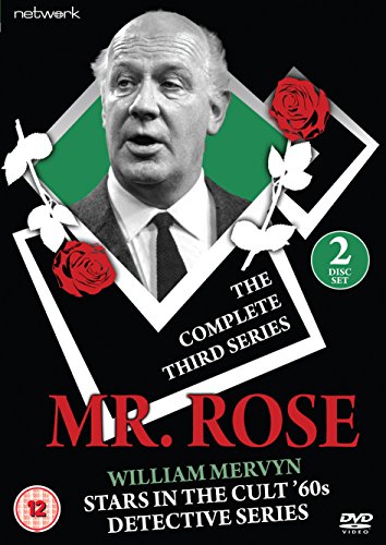 DVD cover for "Mr. Rose" featuring William Mervyn and red roses.