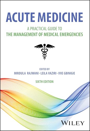Book cover: "Acute Medicine," sixth edition, with a medical symbol.