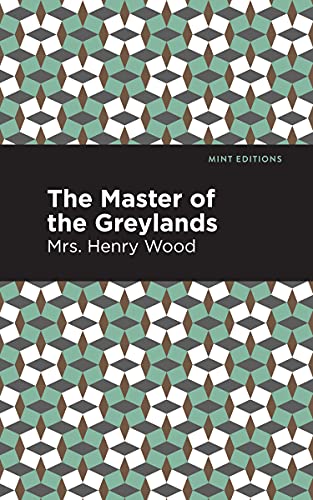 Book cover for "The Master of the Greylands" with geometric pattern.