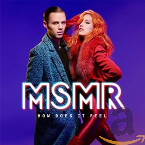 Ms Mr album cover featuring a man and woman in vibrant clothing.