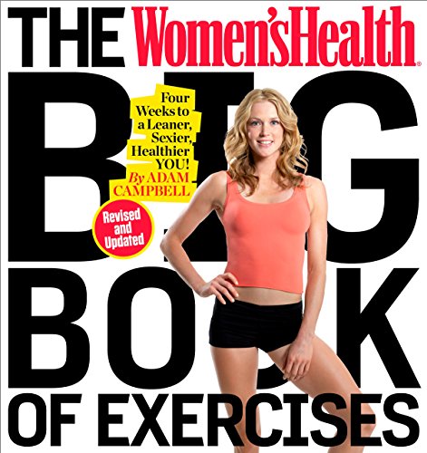 Book cover featuring a woman in workout clothes and bold text.