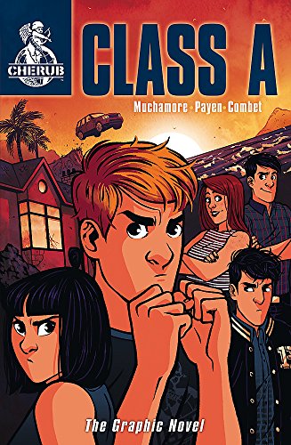 Cover of “Class A” graphic novel featuring young spies in a tropical setting.