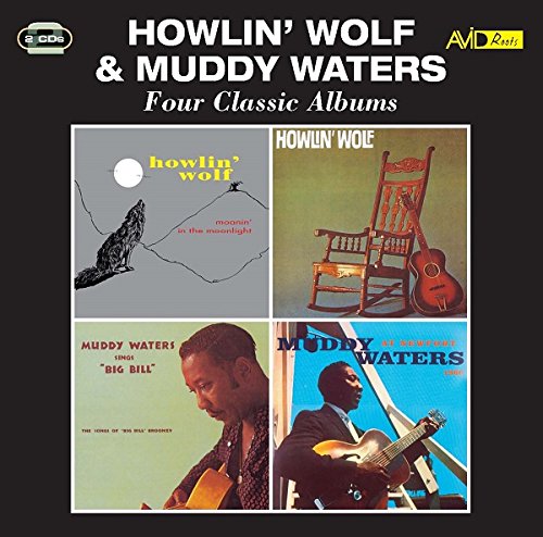 CD cover featuring Howlin’ Wolf and Muddy Waters album art collage.