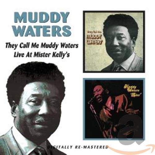Muddy Waters CD cover featuring a portrait of the blues musician.