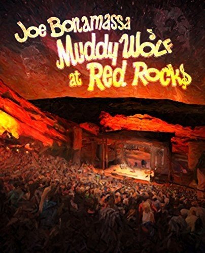 DVD cover for Joe Bonamassa's "Muddy Wolf at Red Rocks" concert.