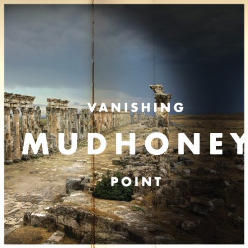 Mudhoney “Vanishing Point” CD cover with ruins under a stormy sky.