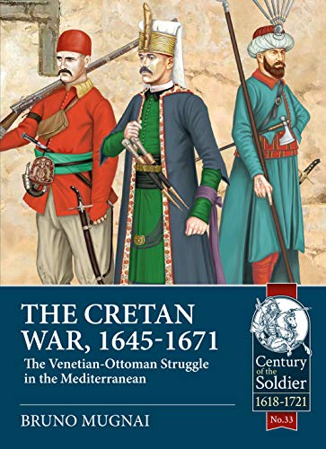 Book cover depicting Ottoman and Venetian soldiers from the Cretan War.