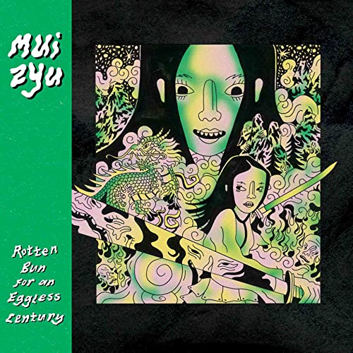CD cover art: illustrated face with dragon and sword imagery.
