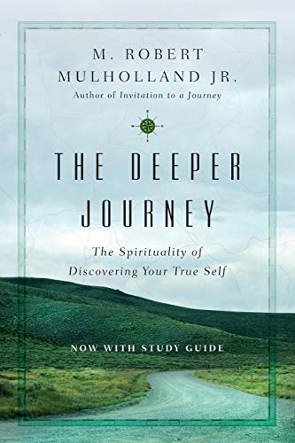 Book cover: "The Deeper Journey" with a winding road landscape.