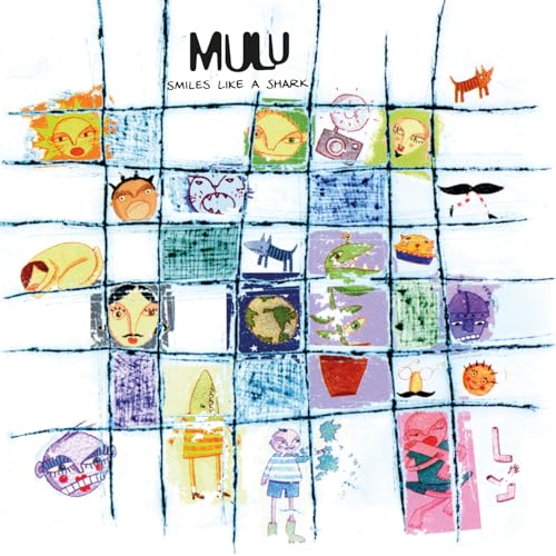 Album cover with a grid of colorful, childlike drawings and the title "Mulu".