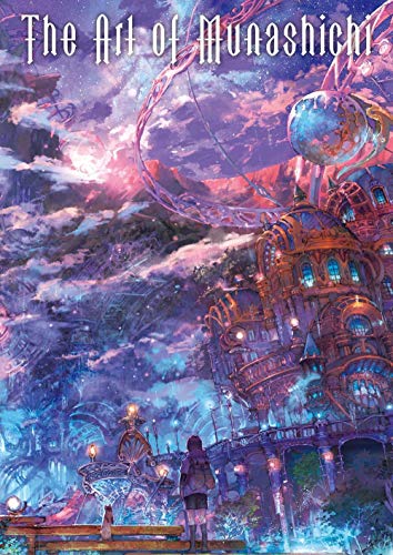 Book cover: fantastical purple and pink landscape with a detailed castle.