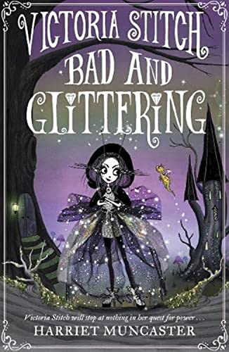Book cover: girl in dark clothing with wings, fantastical forest background.