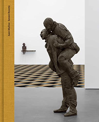 Book cover featuring two sculpted figures embracing in a gallery space.