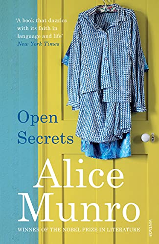 Book cover showing a blue patterned shirt hanging on a yellow door.