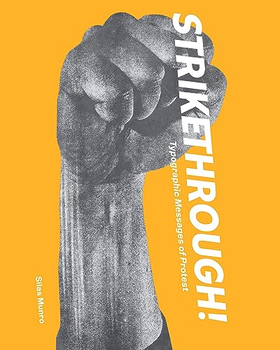 Book cover: clenched fist against yellow with bold, vertical text.
