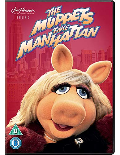 DVD cover featuring Miss Piggy with a New York City skyline.