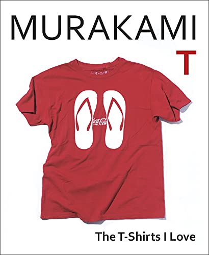 Red t-shirt with white Coca-Cola flip-flops graphic, book cover.
