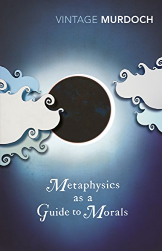 Book cover: “Metaphysics as a Guide to Morals” with abstract design.