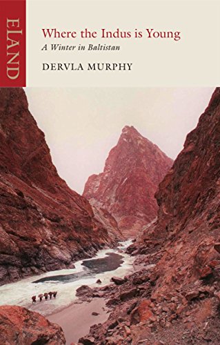 Book cover with a mountainous landscape and a river scene.