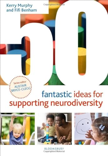 Book cover with colorful blocks and images of children learning.